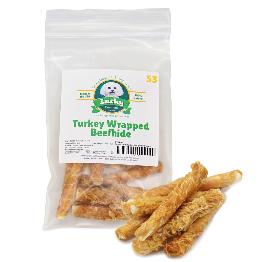 Small Treat: Turkey Wrapped Beefhide
