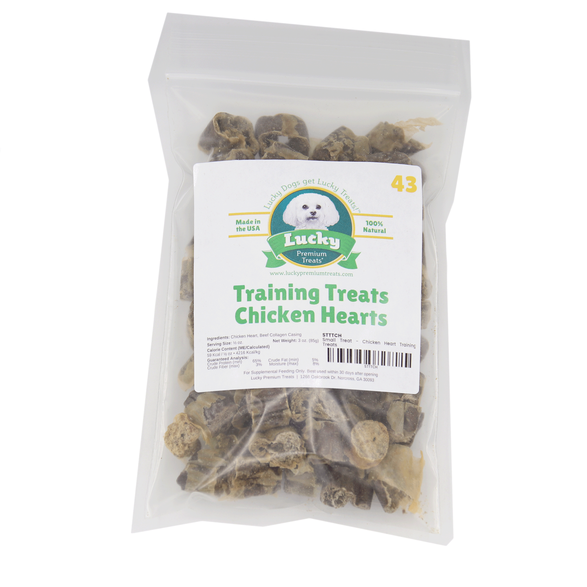 Small Treat: Training Treats Chicken Hearts