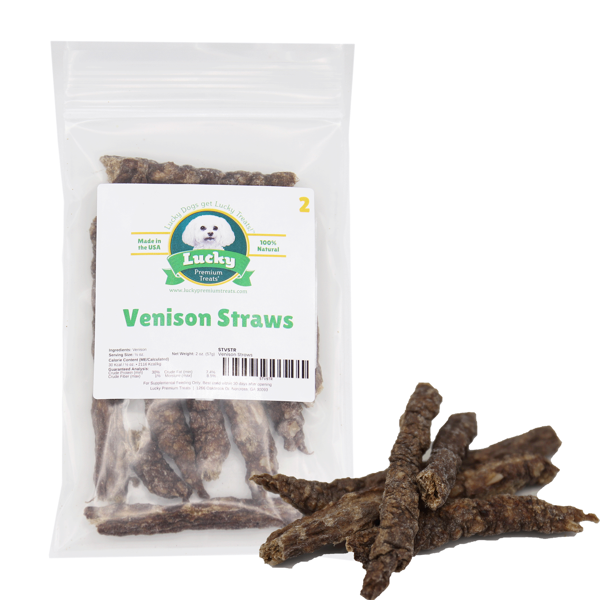 Small Treat: Venison Straws
