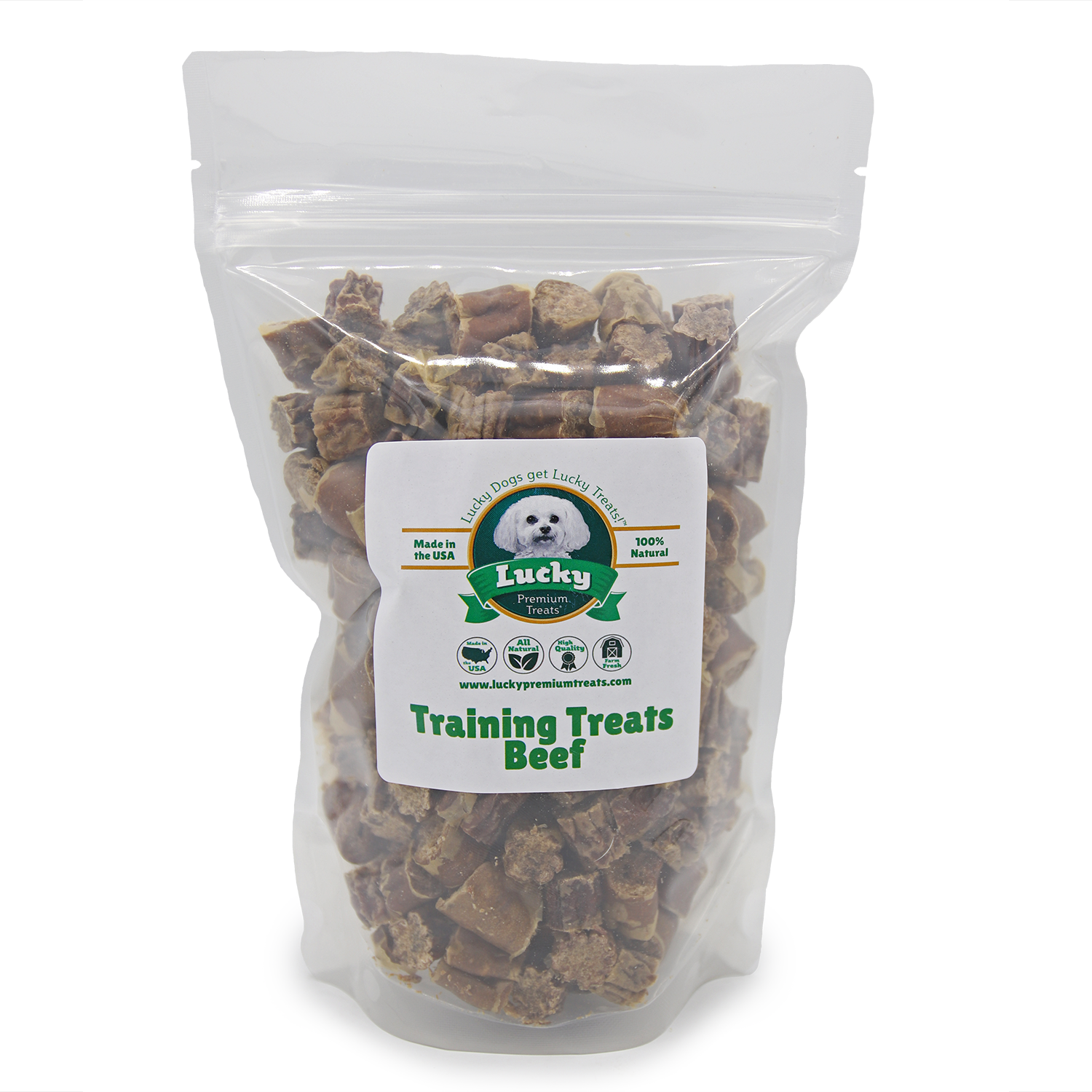Training Treats: Beef- Lucky Premium Treats