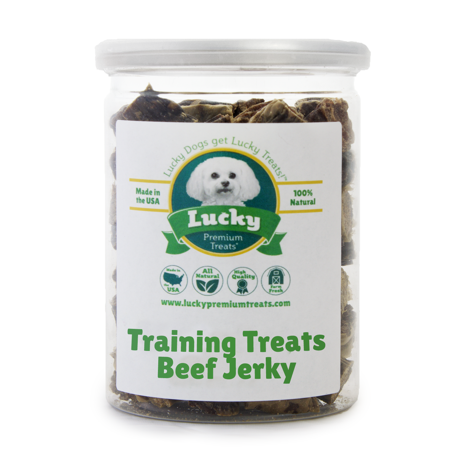 Training Treats: Beef- Lucky Premium Treats