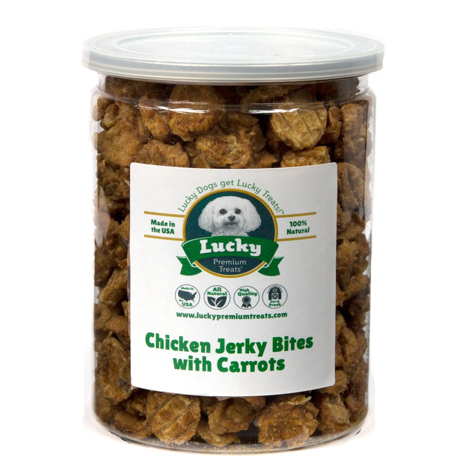 Chicken Jerky Bites - Lucky Premium Treats